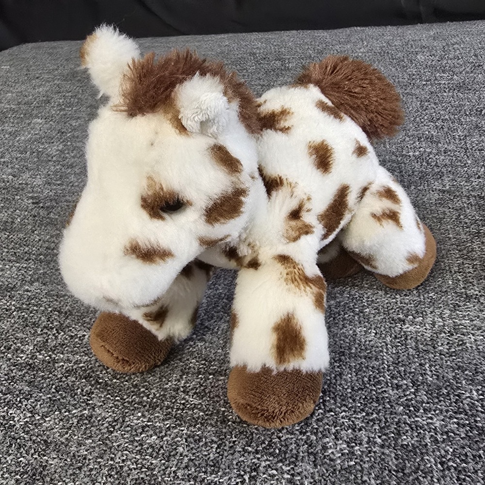 Aurora World Mini Flopsie Gypsy Plush Stuffed Animal Horse Spotted Bean